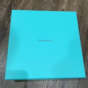 Authentic Tiffany and Co box with lid
